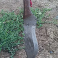 چاقو کوه نوردی دسته چوبی