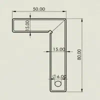 گونیا مویی 90 درجه (50×80 میلی متر)|ابزارآلات|محمدشهر, محمدشهر|دیوار