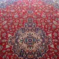 فرش دستبافت کاشان لاکی ۱۴ متری (رنگ گیاهی)|فرش|تهران, گاندی|دیوار