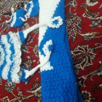 کلاه وشالگردن وپاپوش نوزادی نو