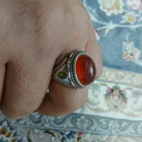 انگشتر عقیق سرخ یمنی|جواهرات|قم, زاد|دیوار