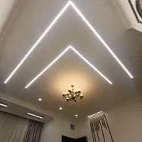 لاین نوری مدرن|ریسه و چراغ تزئینی|زابل, |دیوار