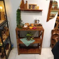 کافی بار چوبی