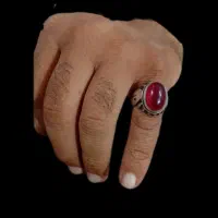 انگشتر یاقوت قرمز