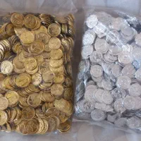 سکه مبارکباد پلاستیکی