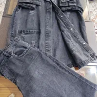 کت و شلوار جین