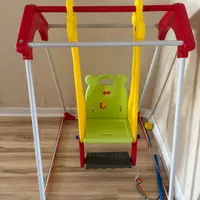 تاب کودک نصب شده و اماده
