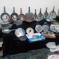 وسایل آشپزخانه همه صفر و آکبند هستند