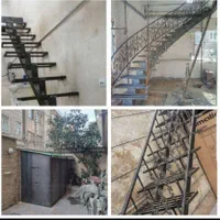 پله آهنی،پله گرد،پله معلق، نرده پله،حفاظ آکاردئونی|مصالح و تجهیزات ساختمان|مشهد, نوید|دیوار