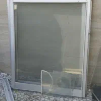 پنجره آلمینیوم صنایع سنگین  بدون چارچوب باتوری
