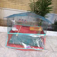 قفس پرنده با تجهیزات