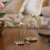قفس دکوری پرنده دار