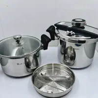 زودپز دقلو استیل ۵و۷لیتر دسینی و مکسی من|ظروف پخت‌وپز|شیراز, عادل آباد|دیوار