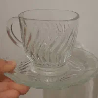 فنجان و نعلبکی پارچ و لیوان