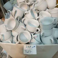 چای خوری  چینی لب پر ، هر عدد ۱۰ تومان