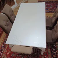 میز ناهار خوری ۶ نفره همراه با ۶ صندلی