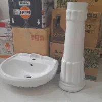 روشویی با پایه یک سال کارکرده