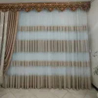 پرده تک نو و تمیز