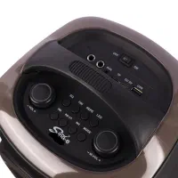 اسپیکر چمدانی بلوتوثی میکروفون شارژی وکنترلدار|سیستم صوتی خانگی|رشت, دیانتی|دیوار