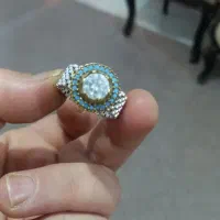 انگشتر نقره خیلی شیک لاکچری