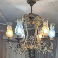 لوستر برنجی