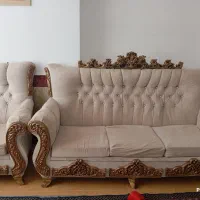 مبل ۷نفره بدون میز ۳میلیون