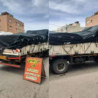 چادر تریلی نیسان ایسوزو تک خاور پرایدبار کمپرسی