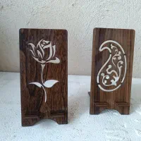 پایه -استند چوبی موبایل