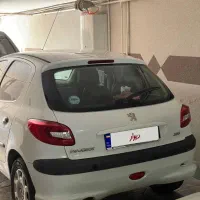 ۲۰۶ مدل ۹۶ بسیار تمیز و خانگی