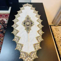 سه مدل رانر تماما سنگ دوزی و ملیله دوزی|پرده، رانر، رومیزی|پاکدشت, پاکدشت (مامازند)|دیوار