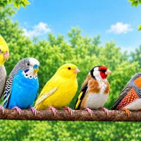 فروش ندارم و خریدار  پرنده طوطی عروس  قناری سهره