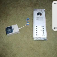 آیفون دوبین دار تصویری۱۰زنگ کره ایcommax بامتعلقات