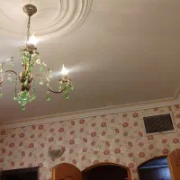 لوستر کارکرده سالم برنجی با روکش آب طلا|لوستر و چراغ آویز|مشهد, آزادشهر|دیوار