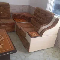 مبل ۷نفره راحتی|مبلمان خانگی و میز عسلی|کلارآباد, |دیوار