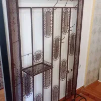 رخت آویز فلزی آینه دار|جاکفشی، کمد، دراور|بهشهر, |دیوار