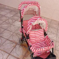 کالسکه دوقلو|کالسکه و لوازم جانبی|بیرجند, |دیوار