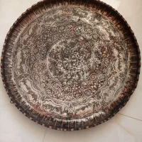 سینی زیبای مسی قدیمی