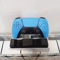 دسته ps5 با پایه شارژر|کنسول، بازی ویدئویی و آنلاین|یاسوج, |دیوار