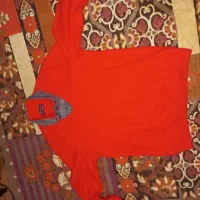 دورس یقه هفت با طرح پیراهن زیر کاملا نو