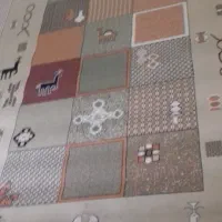 گیلیم فرش طرح دار
