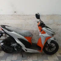 موتور اسکوتر رنگ بندی موجود|موتورسیکلت|قم, شاه ابراهیم|دیوار