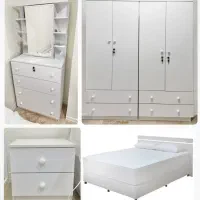 سرویس خواب، کمد، دراور، میز ارایش، تخت باکس ۱۲۰