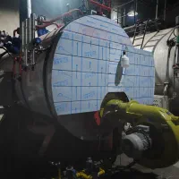 دیگ بخارظرفیت 5000 کیلو گرم باروکش استیل ضدزنگ