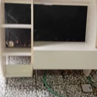شلف کتاب وجای لبتاب تمیز بدون شکستگی
