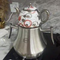 کتری قوری استیل برند نانو 6لیتری