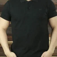 تیشرت یقه دار مشکی