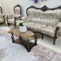 مبل ۹‌نفره به همراه ناهارخوری ۸ نفره