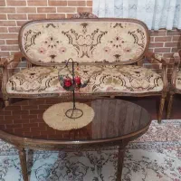 مبلمان استیل نه نفره و میز نهار خوری هشت نفره|مبلمان خانگی و میز عسلی|دماوند, دماوند|دیوار