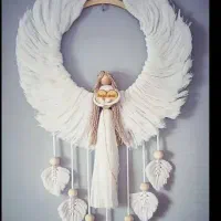 عروسک مکرومه ولنتاینی و دکوری منزل و ماشین