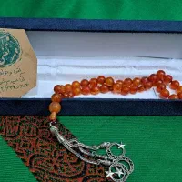 تسبیح عقیق یمانی تراش دست